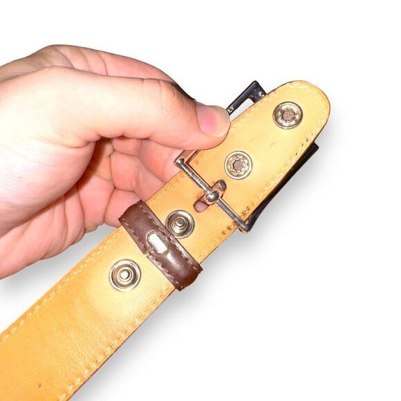 Martin Dingman Countrywear Brown Coachman Leather Belt Size 42 - Picture 4 of 6